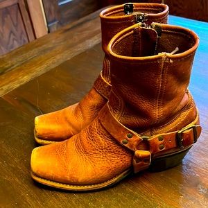 Frye Harness Boot - REAL Harness Strap - Leather